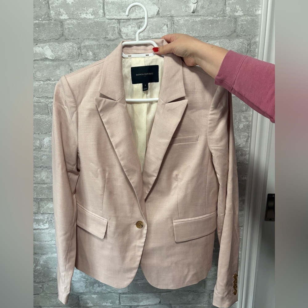 Banana Republic Pink Blazer